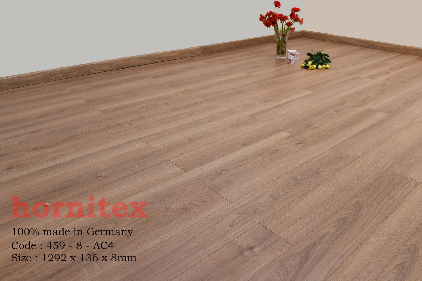 Sàn gỗ công nghiệp Hornitex 459-8- AC4 