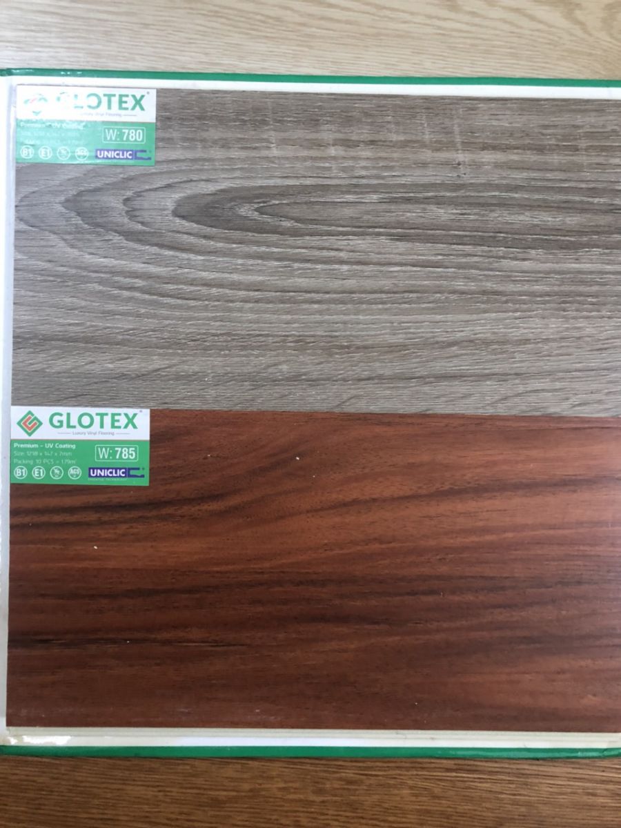 sàn nhựa hèm khóa Glotex 7mm