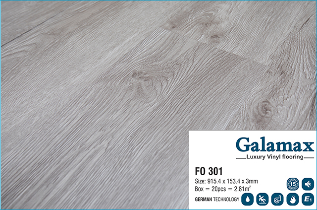 Sàn nhựa Galamax vân gỗ F0 301