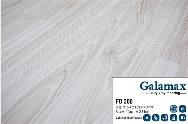 Sàn nhựa Galamax vân gỗ F0 306