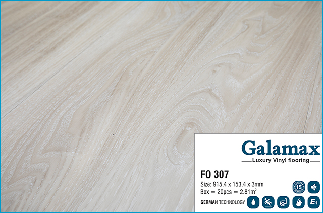 Sàn nhựa Galamax vân gỗ F0 307
