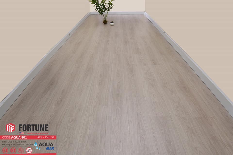 Sàn gỗ công nghiệp Fortune Aqua 801