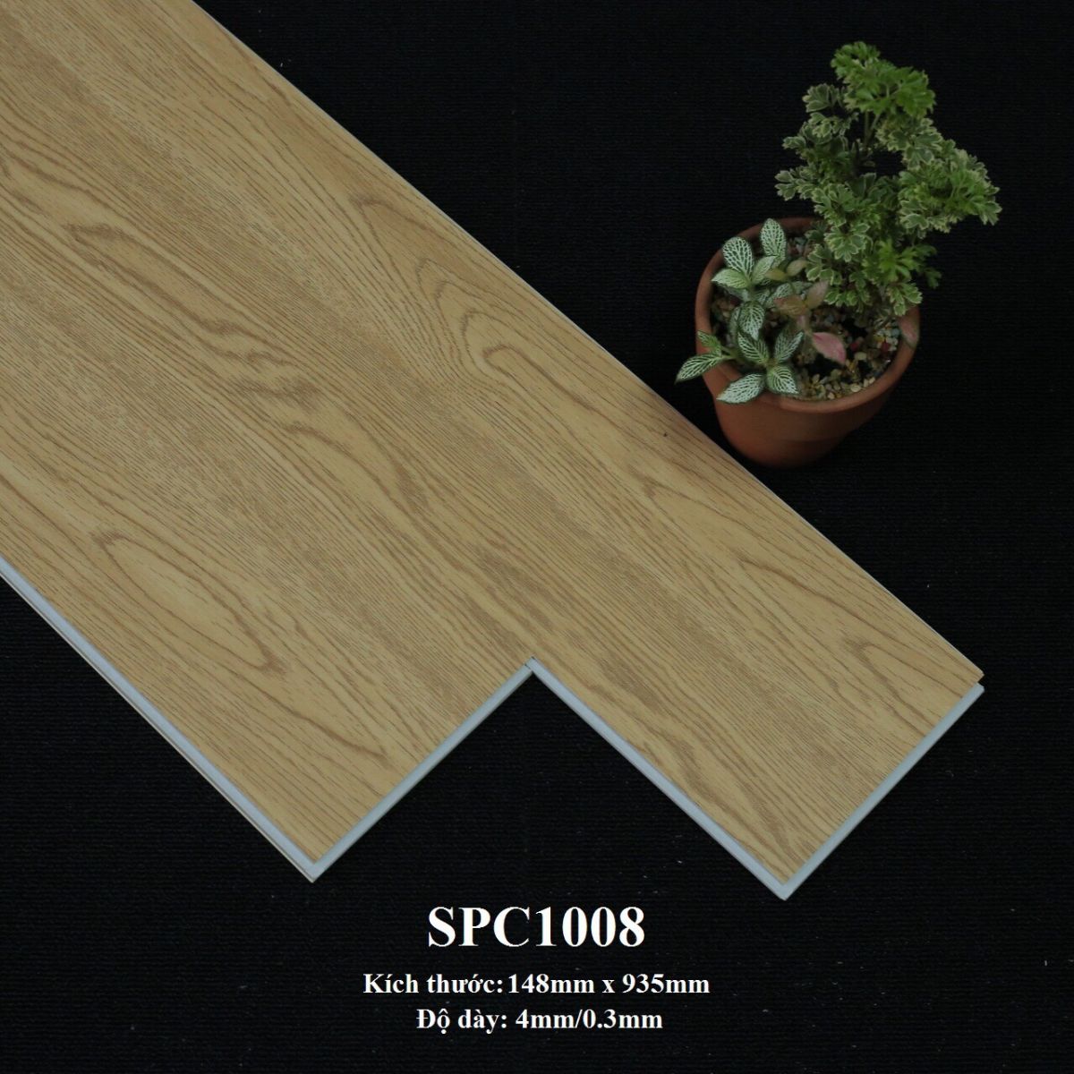 sàn nhựa hèm khóa deluxe 1008c